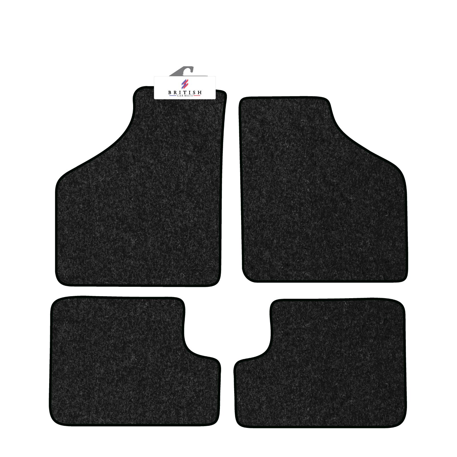 Fits Rover Mini 1959-2000 Fully Tailored Car Floor Mats Black 4Pc Set