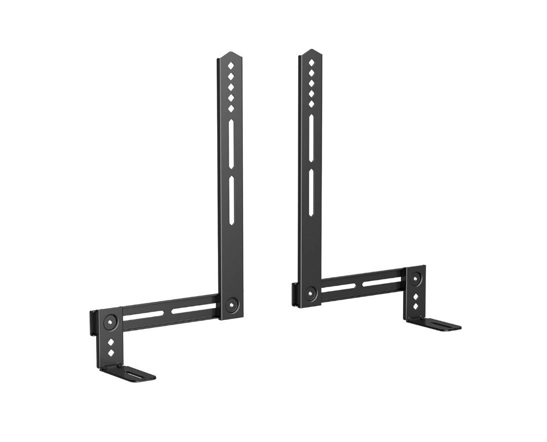 Soundbar Mount for Mounting Above or Under TV, Sound Bar Mount Up To 13.2 lbs-image