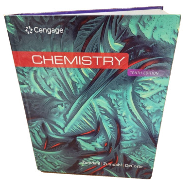 Allgemeine Chemie von Zumdahl Decoste Tenth Edition Cengage Brandneu