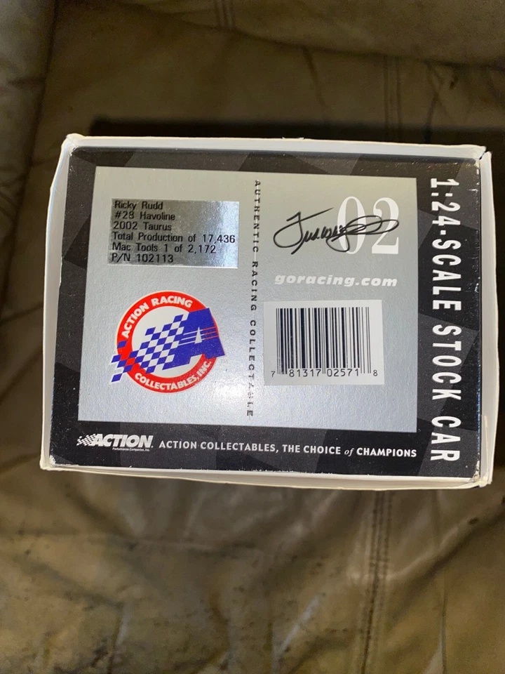 Ford Taurus 28 2002 Action Ricky Rudd Havoline escala 1:24 sin caja Foto 3 de 4