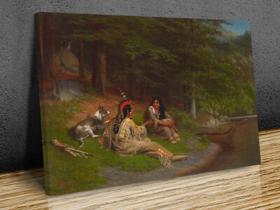 Indian Idyll, William Holbrook Beard, framed or print only