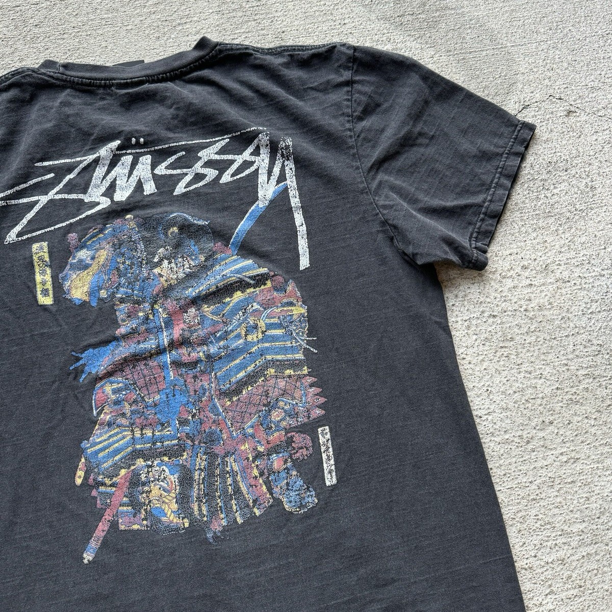 Stussy Samurai Katsushika Hokusai T-shirt Japanese Culture Stussy Samurai Katsushika Hokusai T-shirt Japanese Culture