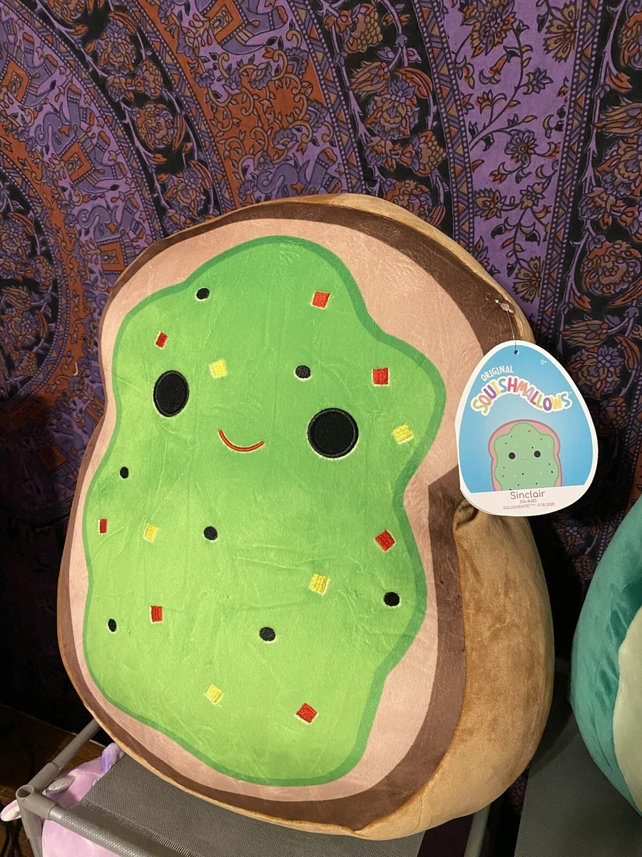 Squishmallow Sinclair Avocado Toast W/custom Handmade New, 41 OFF