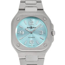 Bell&Ross BR-05 Ice Blue Steel BR05A-S-BU-ST/SST second hand mens