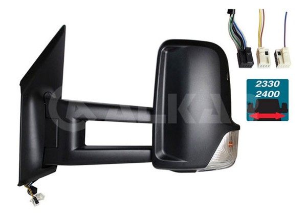 Alkar AußEnspiegel 9245021 Beheizbar Langer Spiegelarm Konvex FüR Mercedes B907-image