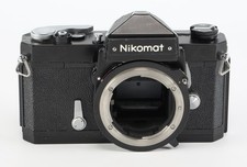 Nikon Nikomat FTN 35mm Film Camera Body, Black Nikon F-Mount, Non AI 