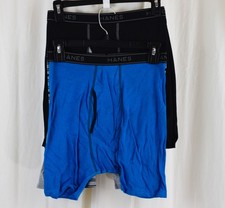 Hanes Mens 6 PACK Underwear Boxer Briefs Cool Breathable Assorted Colors Size M