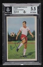 BAS 1965 Bergmann Bundesliga Franz Beckenbauer #259 BGS Authentic Auto Rookie RC