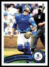 Jason Kendall 2011 Topps #472 Royals MLB READ FREE SHIPPING AutographDen