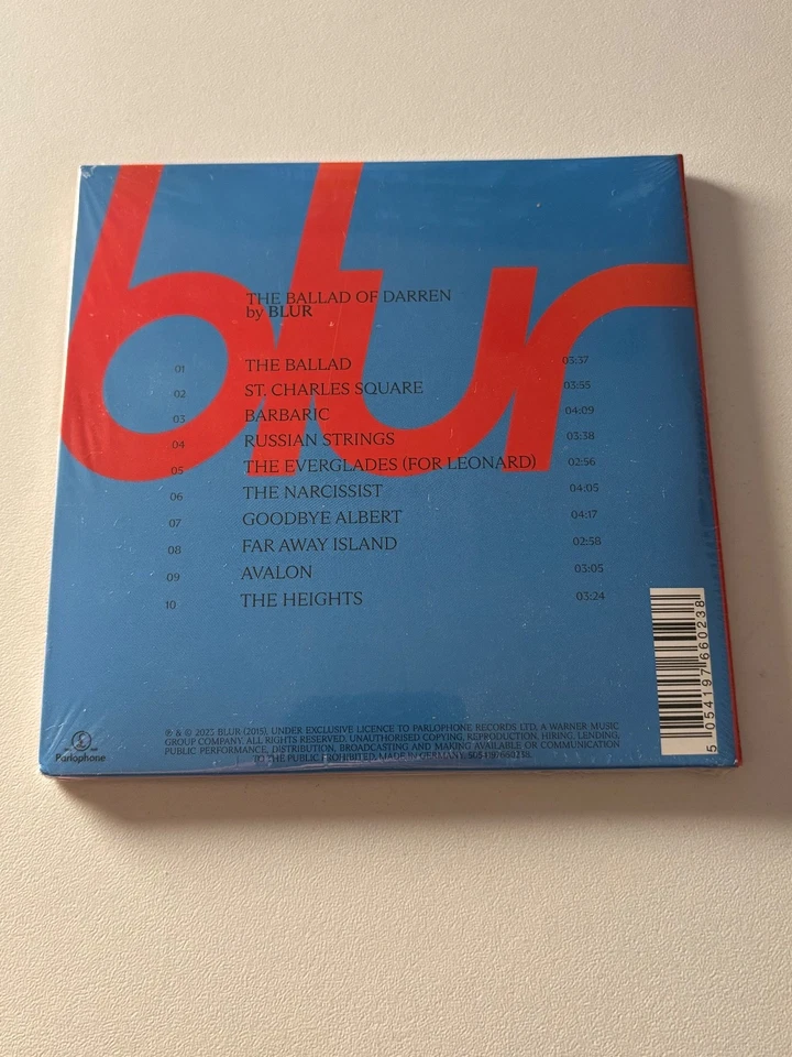 BLUR FULL BAND SIGNED AUTOGRAPHED POSTCARD + CD Sealed - Image 3 of 4