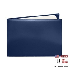 Diploma Cover 8.5"x11" Graduation Certificate Holder - 1 Pack - Navy Blue
