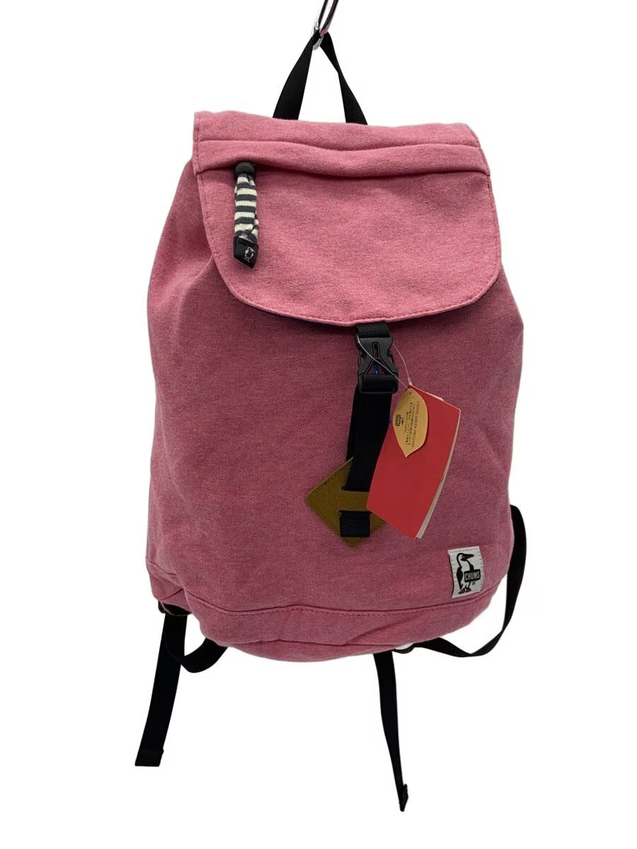 CHUMS Backpack Cotton Pink Solid Color - image 1
