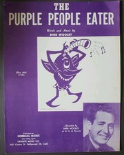 The Purple People Eater Vintage 1958 Sheet Music