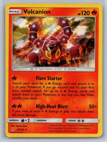Volcanion Holo Rare SM - Unbroken Bonds 25/214 NM