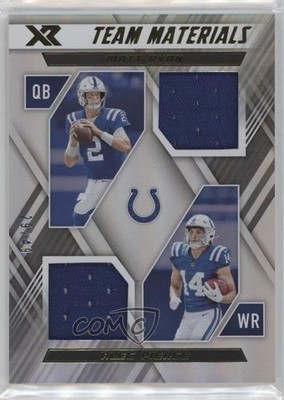 2022 Panini XR Team Materials /49 Matt Ryan Alec Pierce #TM-18 Rookie RC 1k78