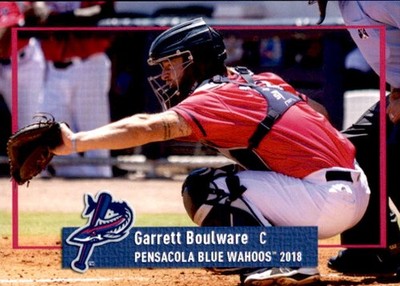 2018 Pensacola Blue Wahoos Grandstand 4 Garrett Boulware Anderson South Carolina