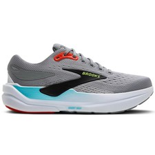 Men's Brooks Ghost Max 3, Primer Grey/Antarctica/Red, 10.5 D Medium US