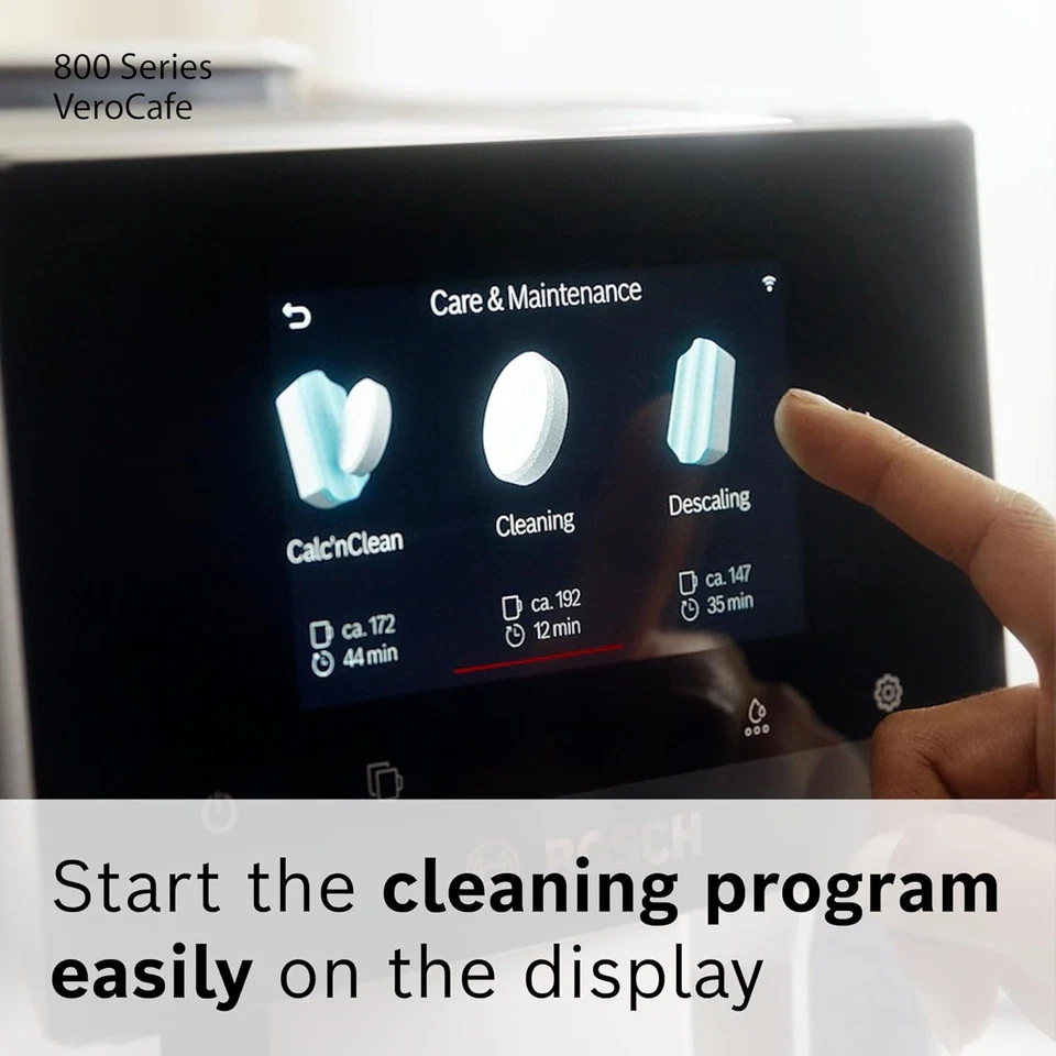Bosch Original TCZ8001US Tabletas de Limpieza, 10 Comprimidos por Paquete, Elimina Café O Foto 3 de 4