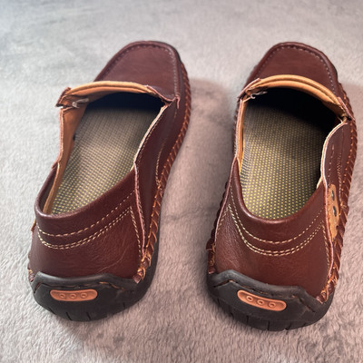 Naot Mens Slip On Loafer Size EU 42 US 9 Brown Leather Comfort Shoes NWOB Amazon.com | NAOT Men main image 3