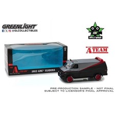 Greenlight 1:24 1983 GMC Vandura The A-Team Black Collectible Car