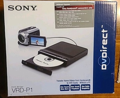 Sony Model VRD-P1 DVDirect Express DVD Writer Multi-Functional