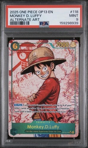 Luffy 2025 Luffy #OP13 Alt Art