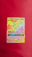 Charizard & Braixen GX (251/236) Cosmic Eclipse Secret Rare Rainbow Pokemon Card