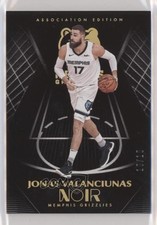 2019 Panini Noir Association Edition Holo Gold 10/10 Jonas Valanciunas #30 00et