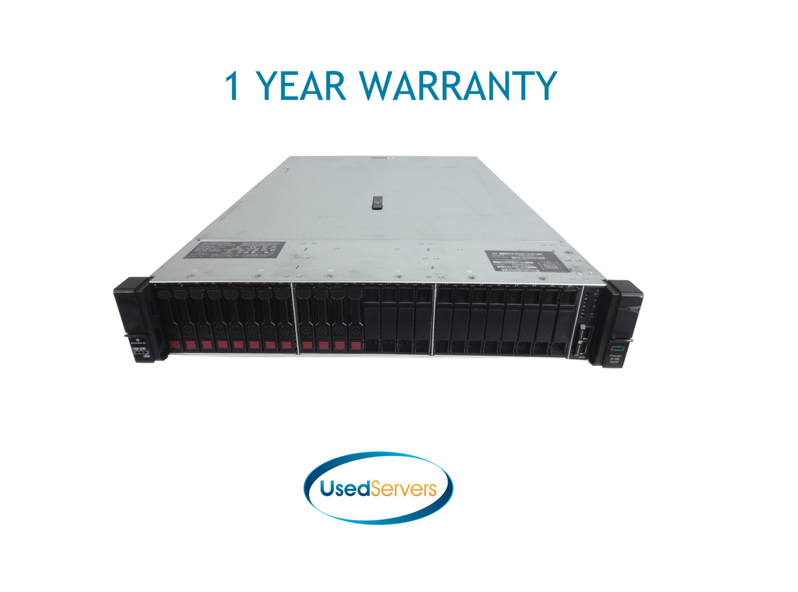 Proliant DL380 G10 24SFF 48GB 2x SLVR 4116 2.1GHZ=24Cores 12x 1.2TB SAS 12G P408