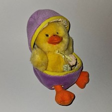 Bebé Pollito Pato Amarillo en Púrpura Cremallera Huevo Peluche Juguete de Pascua Walmart