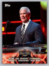 Ricky The Dragon Steamboat Rick Rude  2018 Topps WWE Road To Wrestlemania #21