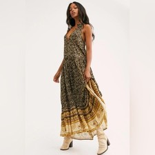 Spell & the Gypsy X Free People Dahlia Maxi Dress Size XS