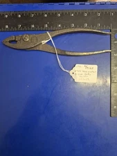 KTC Kyoto Tool Co. 8 1/4" Toyota Tool Kit Slip Joint Pliers Vintage Pat #399268