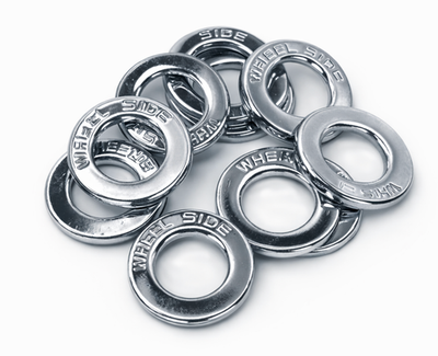 #ad 20 Pack Cragar SS Cragar SST Style Mag Wheel Lug Nut Washer On Center Hole $19.99