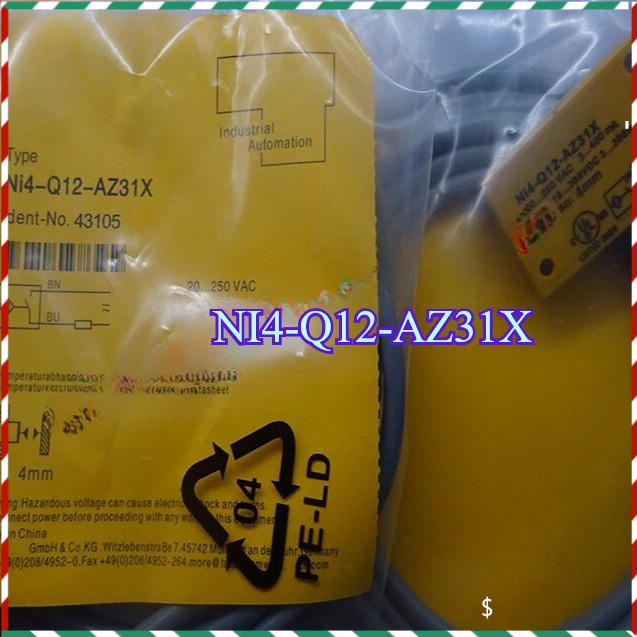 1PCS NI4-Q12-AZ31X new for TURCK NI4Q12AZ31X Rapid Delivery One year warranty