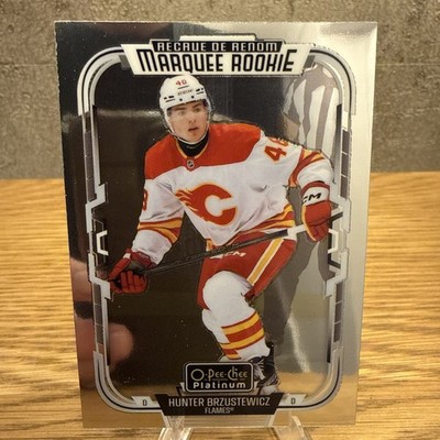 2025-26 O-Pee-Chee Platinum Hockey Marquee Rookie #Hunter Brustewicz Rookie RC