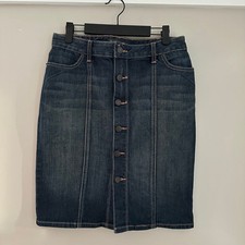 Banana Republic Women's Y2K button front denim pencil skirt Size 6