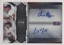 2011 Bowman Sterling Dual 135/299 Alex Bregman Gavin Cecchini #USDA-BC Auto s3g