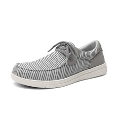 Men's Wide Toe Box Arch Support Non Slip Casual Slip on Loafer Shoes