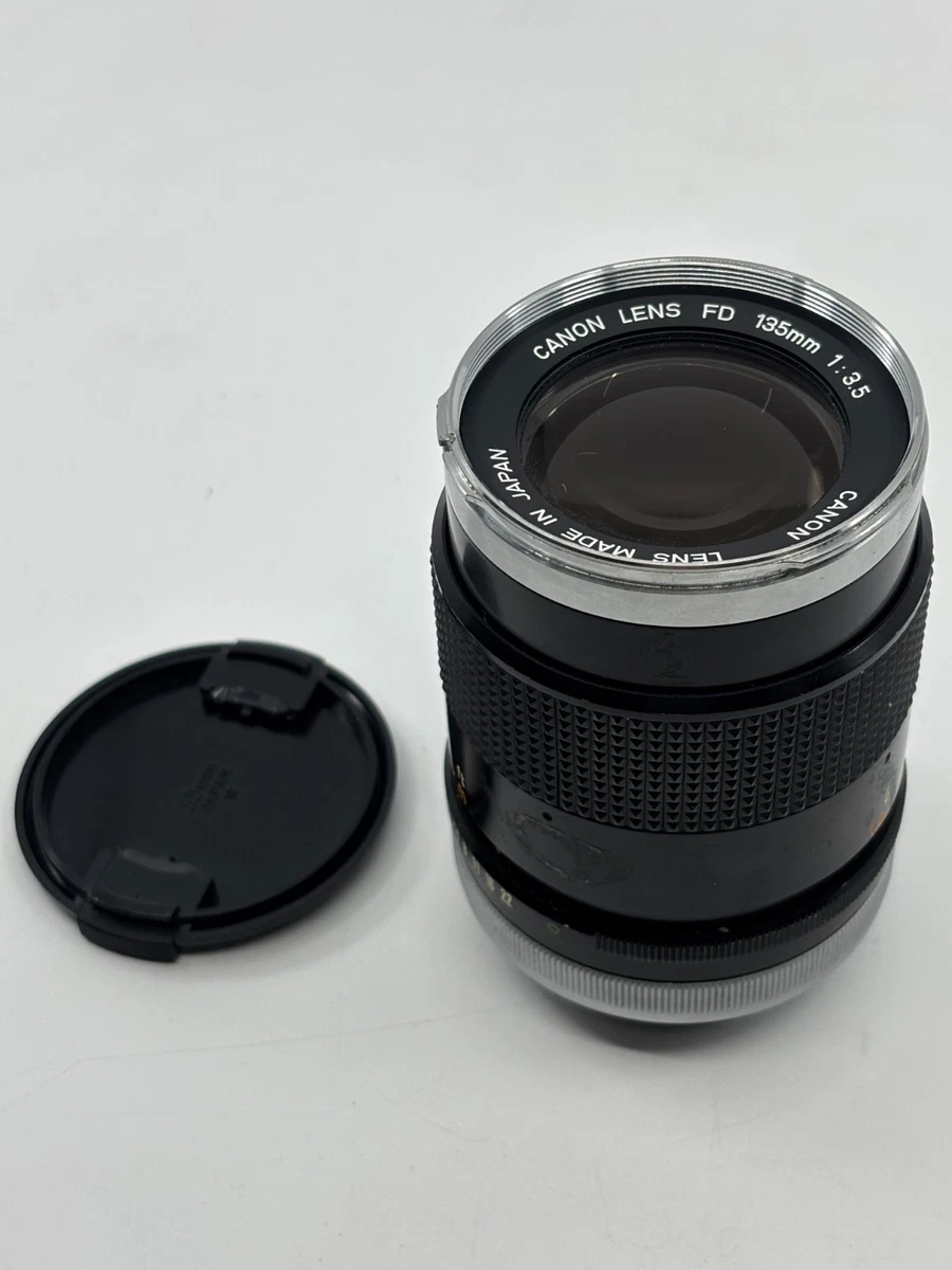 Canon FD Camera Lenses 135mm Focal f/2.5 Maximum Aperture for sale