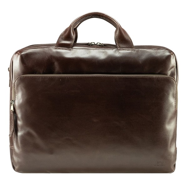 Jost Skagen Aktentasche Leder 40Cm Laptopfach #JOS-6206 (Redbrown)-image