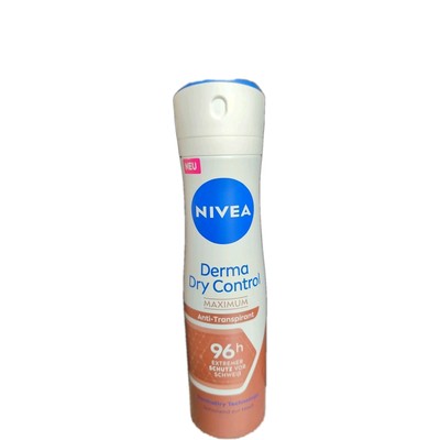 Nivea Derma Dry Control Maximum Anti-Transpiarnt Deospray , 