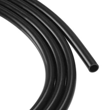 16ft,Silicone Tubing Hose 5mm ID 6mm OD Black for Water Hose Air Tube