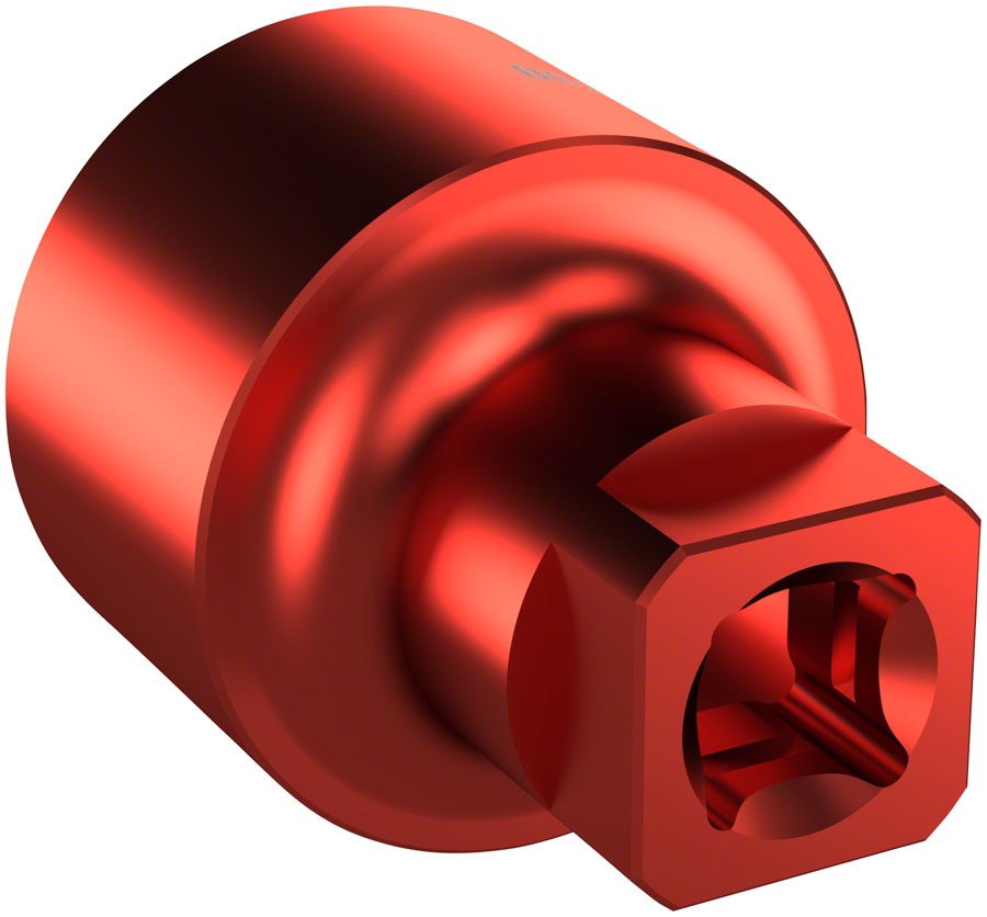 Wheels Manufacturing E-BikeSocket 08 EBike Lockring Socket Red Bafang Outer M33