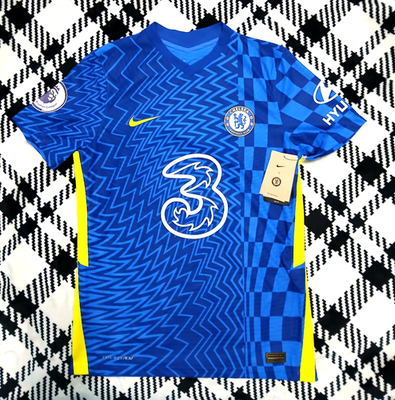 Nike Romelu Lukaku Chelsea FC Jersey 21/22 Kit Home CV7845-409