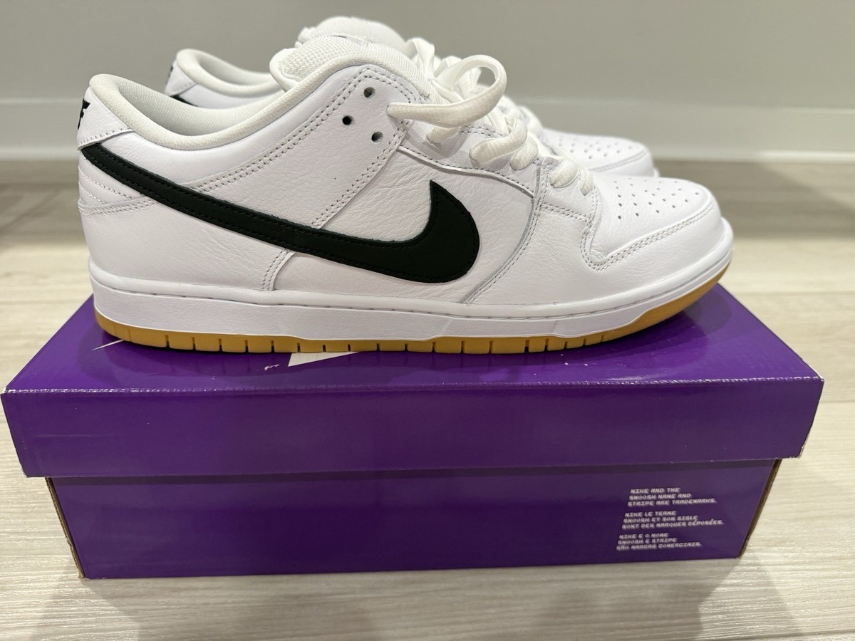 Size 12 - Nike SB Dunk Low White Gum for sale online | eBay