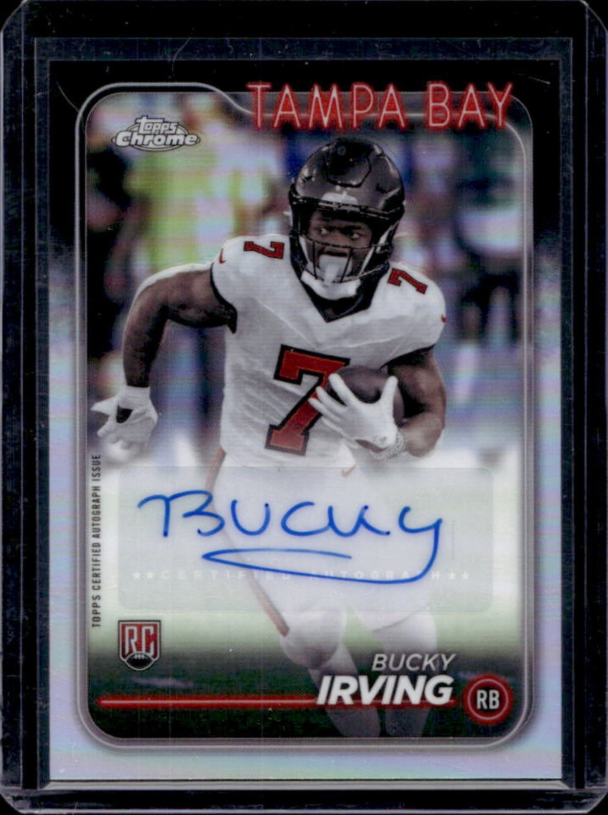 2024 Topps Chrome Bucky Irving Rookie Auto RC #RA-BIR Buccaneers