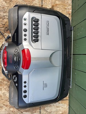 Sony Xplod Boombox CFD-G505 Mega Bass AM FM Radio CD Cassette