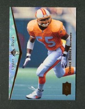 Derrick Brooks Tampa Bay Buccaneers NFL Rookie 1995 SP Football Card #103 RC. rookie card picture