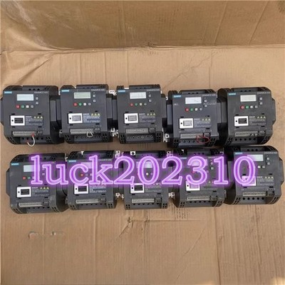 1PC USED Siemens V20 frequency converter 6SL3210-5BE24-0UV0 4KW 380V #YY